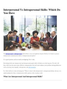 Kecerdasan Interpersonal vs Intrapersonal: Si Pandai Gaul vs Si Penuh Refleksi